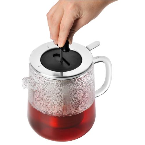 Tea infuser teapot SENSITEA 1,3 l, with teapot warmer, WMF